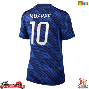France Kylian Mbappe #10 Replica Home Stadium Shirt for Women World Cup 2026 Short Sleeve